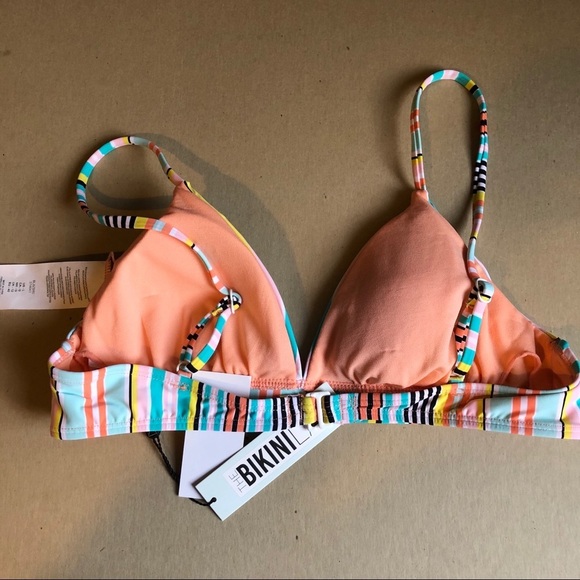 The Bikini Lab Two Piece Striped Swimsuit - Picture 6 of 8